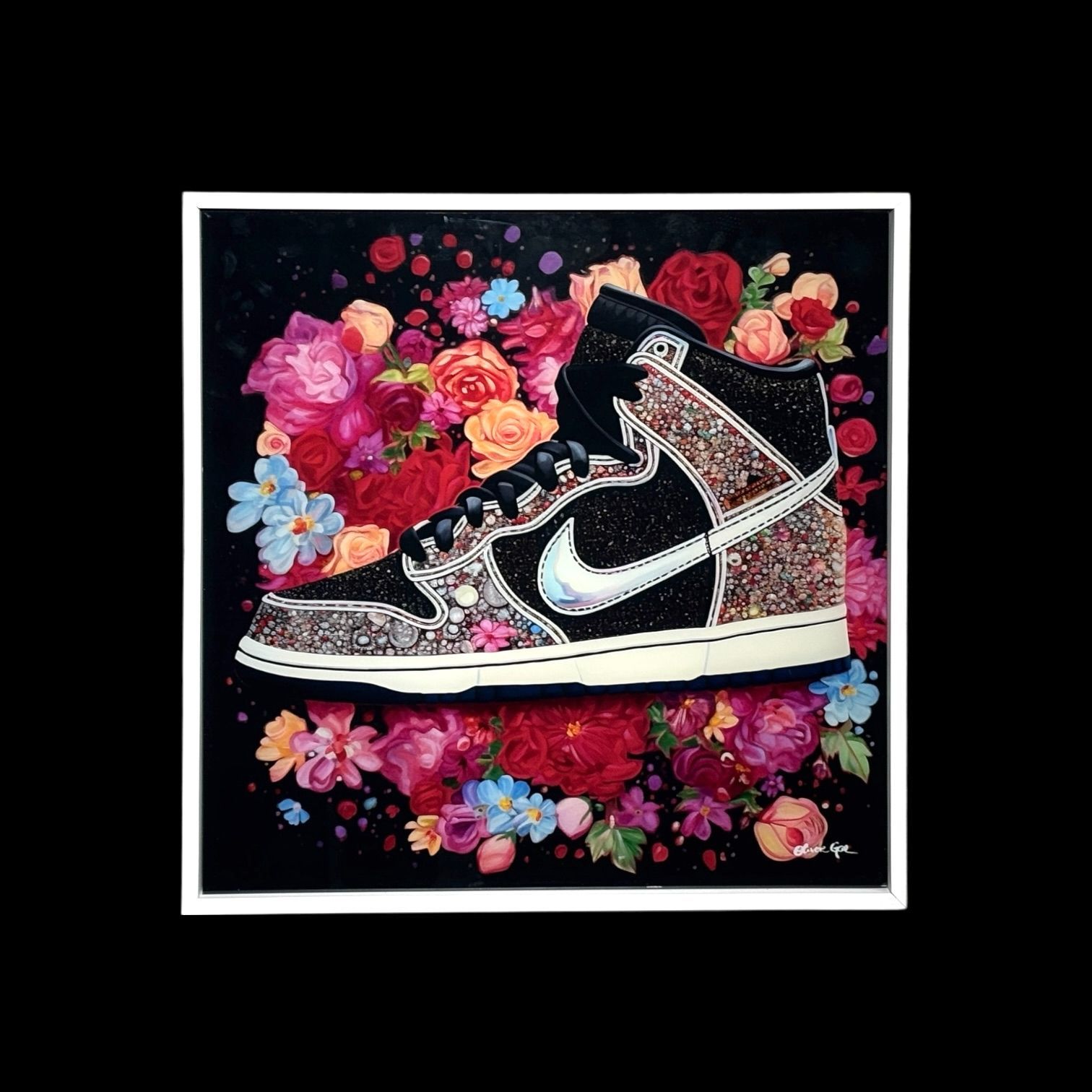 オリバーガル ナイキ Oliver Gal NIKE ダンク スニーカー モチーフ 黒