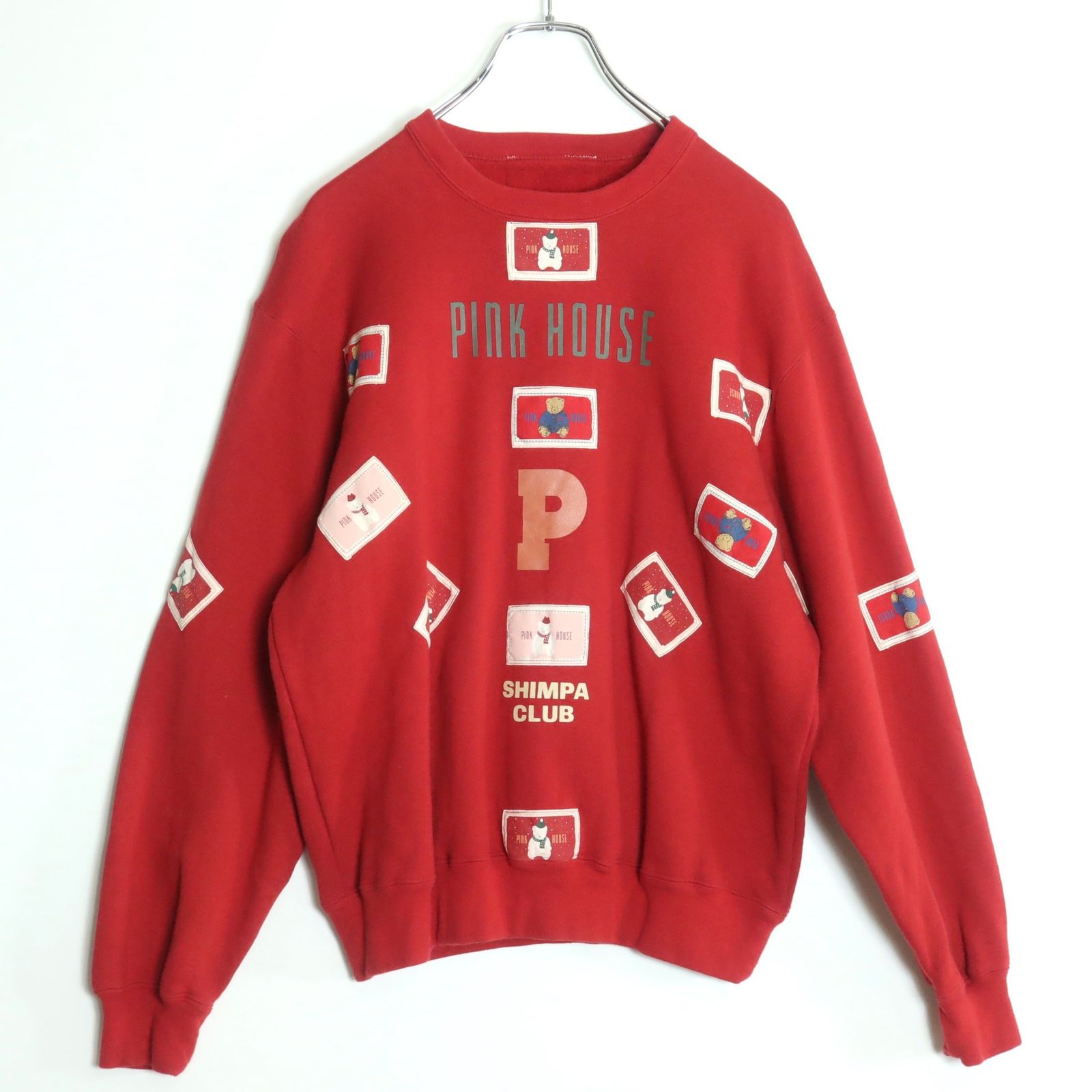 ピンクハウス☆スノーくまワッペンがいっぱい♪ 鮮やか可愛い