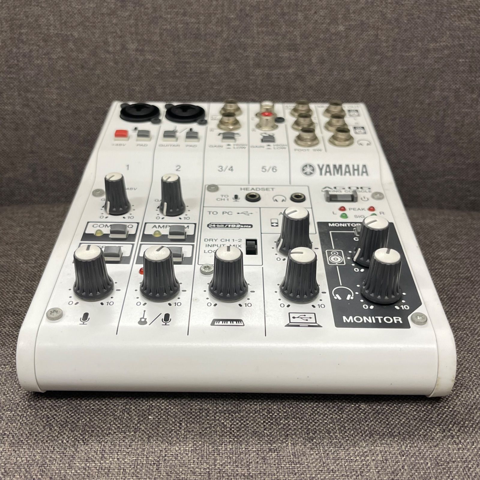 NPA】ジャンク YAMAHA ヤマハ オーディオインターフェイス AG06 - メルカリ