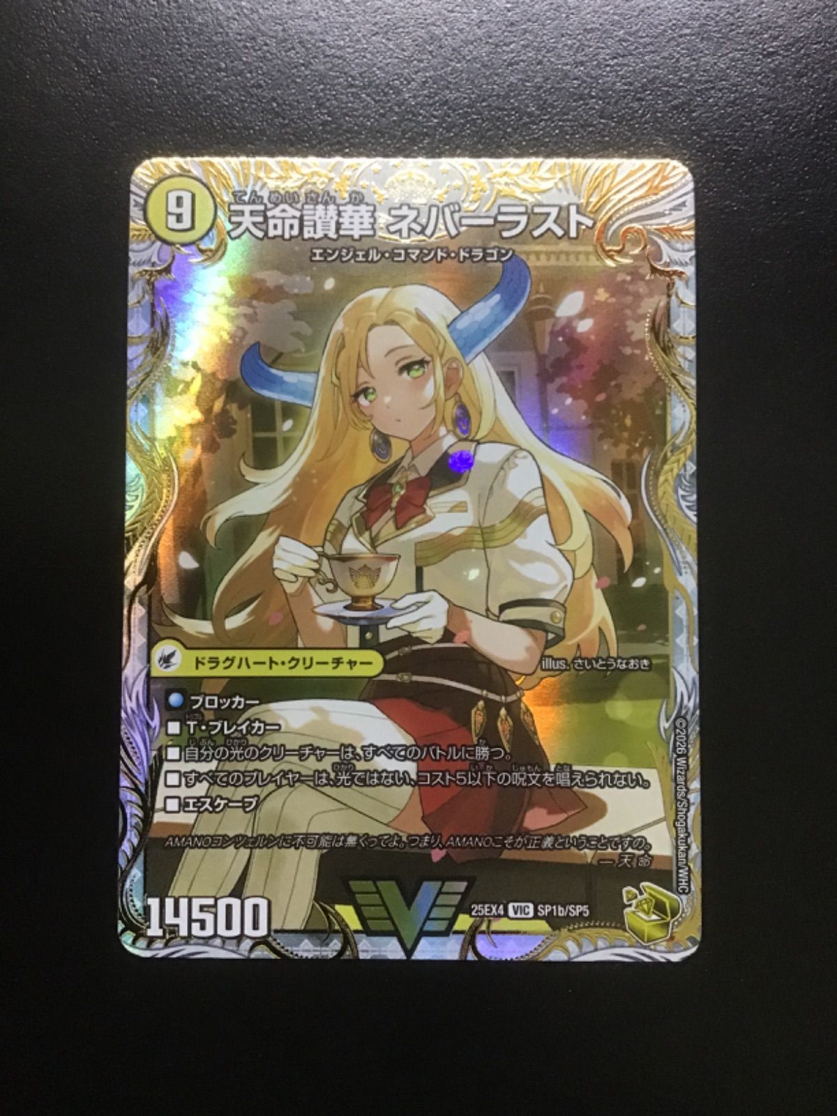 デュエマ 天獄の正義ヘブンズ・ヘブン/天命讃華ネバーラスト(金