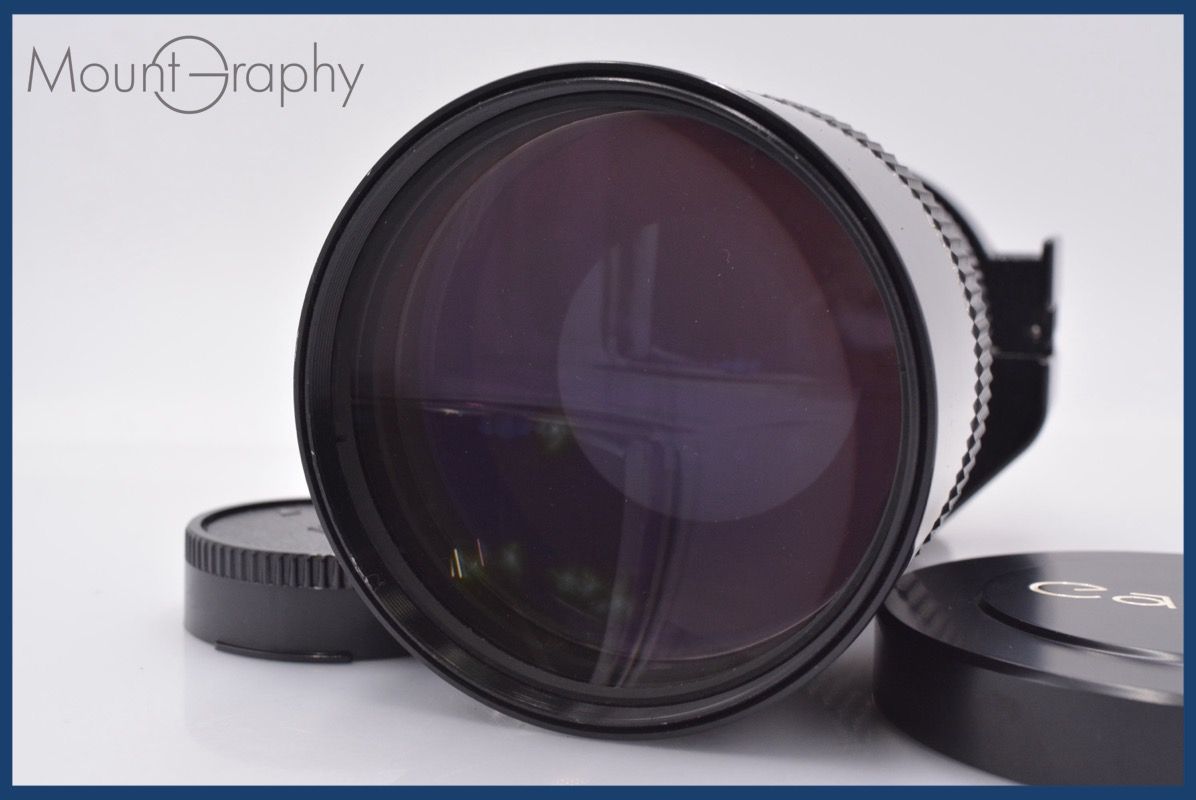 動作保証】 キヤノン Canon NEW FD 300mm F4 前後キャップ付 同梱無料