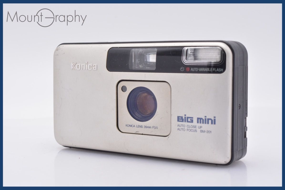 コニカ Konica BIG mini BM-201 35mm F3.5 同梱無料 #yk6205 - メルカリ