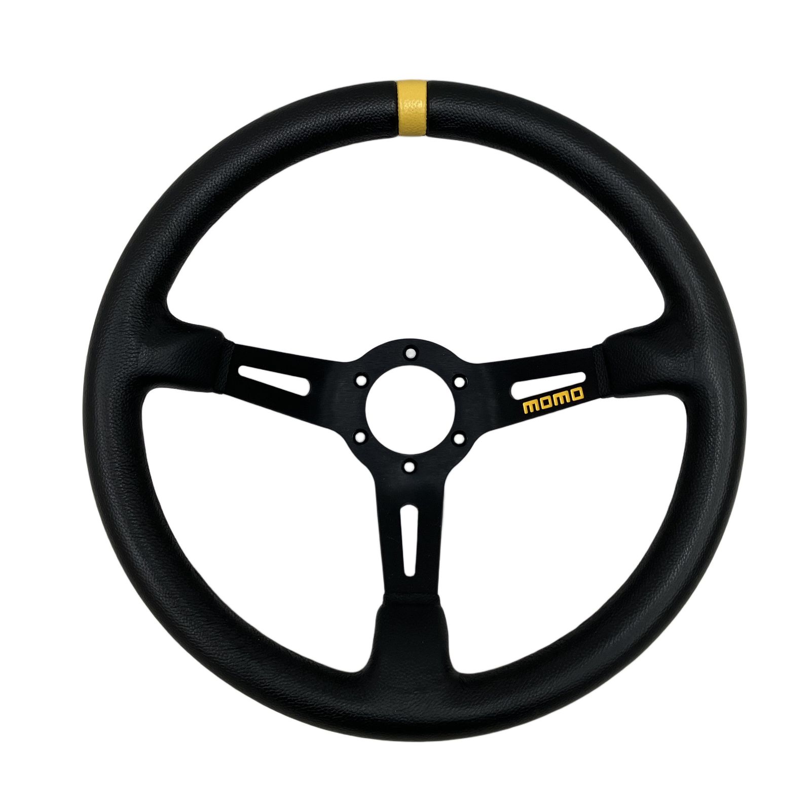 MOMO M-58 350mm モモ ステアリング ハンドル カーパーツ 中古