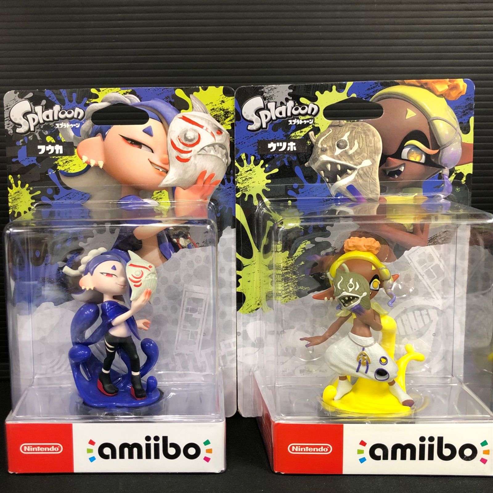 新品未開封 amiibo スプラ3 フウカ ウツホ セット - メルカリ
