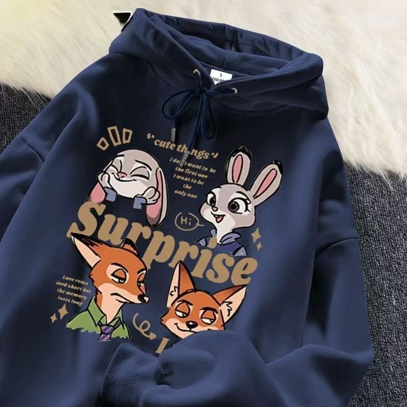 ズートピア プリントパーカー ニックジュディ 6 色展開 - メルカリ