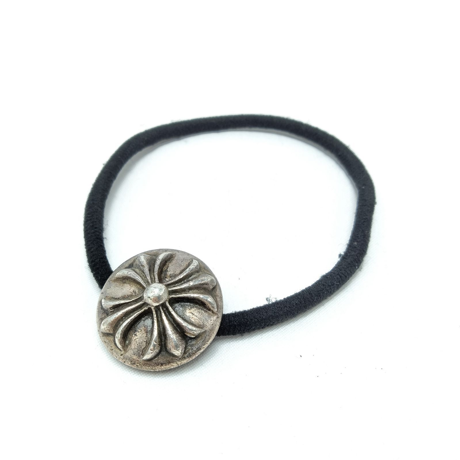 ✨️CHROME HEARTS✨️クロムハーツ クロスボール ヘアゴム コンチョ