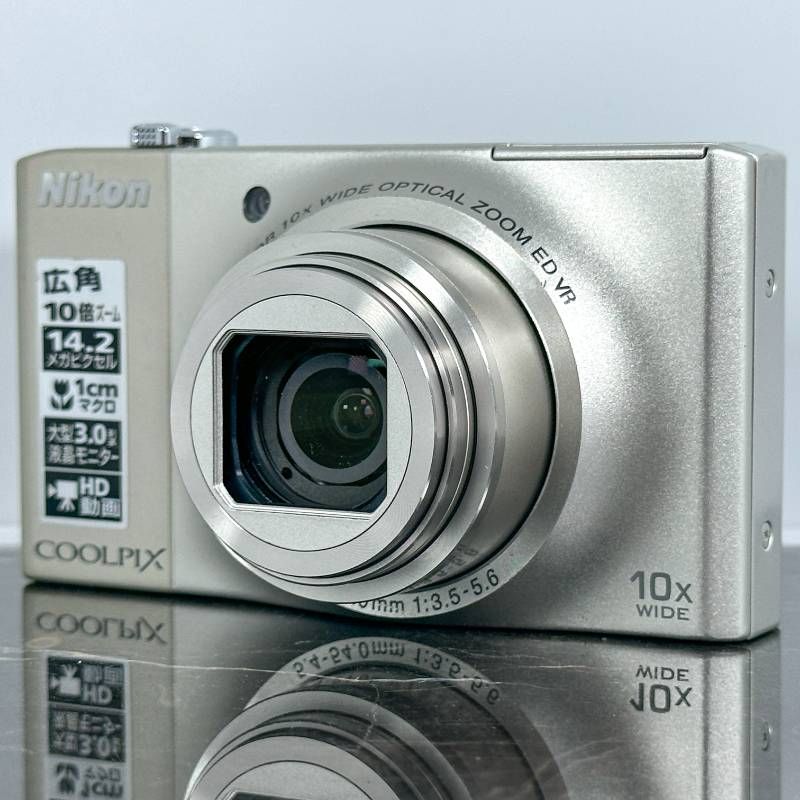 Nikon COOLPIX S8000 シャンパンシルバー コンパクトデジタルカメラ