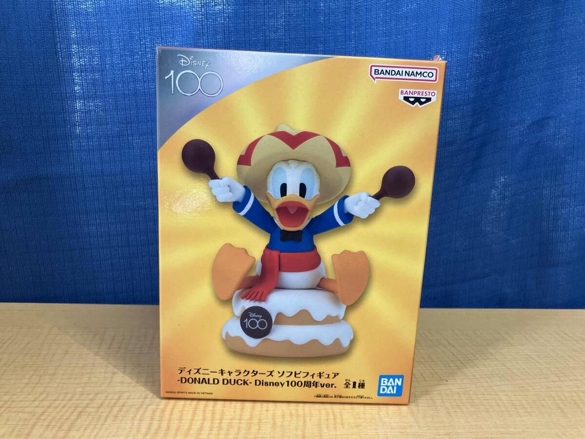バンプレスト ドナルドダック ディズニーキャラクターズ ソフビ