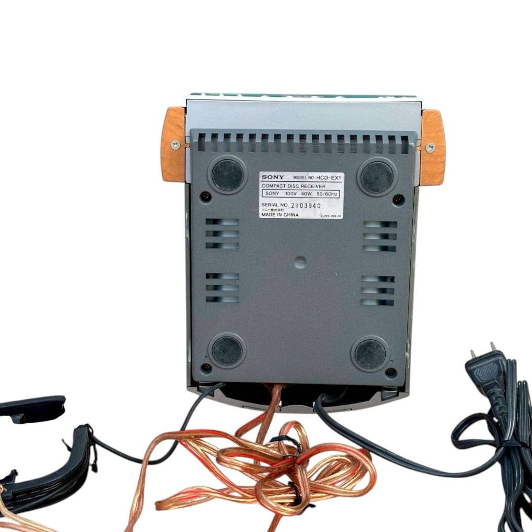 SONY ミニコンポ HCD-EX1 CDレシーバー SS-CEX1 スピーカー 922 - メルカリ