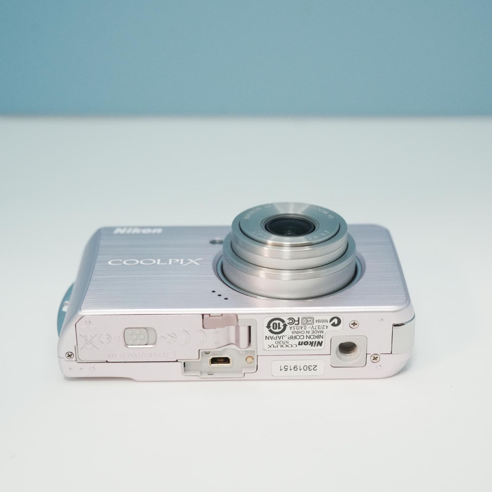 Nikon COOLPIX S520 デジカメ スマホ転送OK フルセット 極美品 a5860