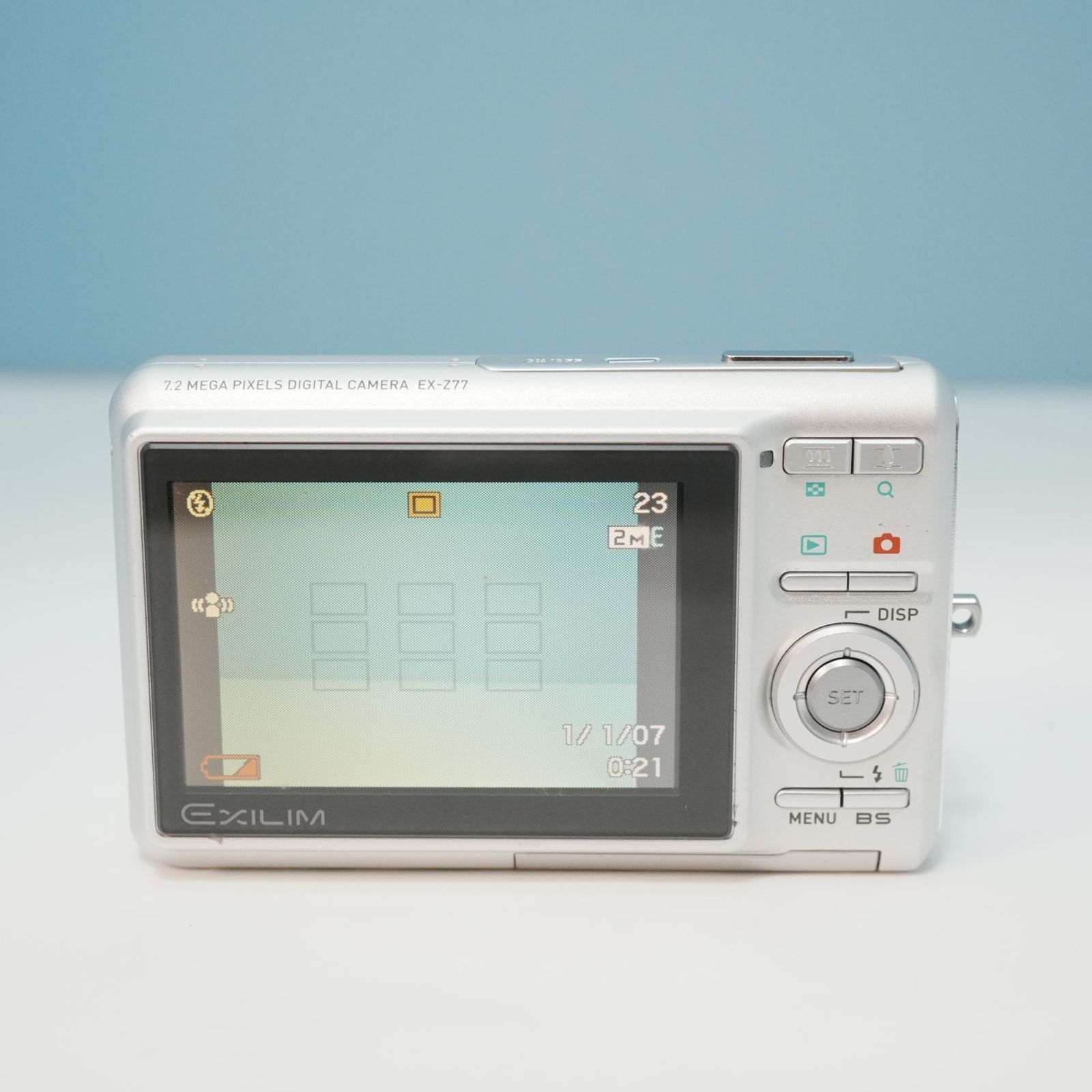 CASIO EXILIM EX-Z77 デジカメ スマホ転送OK フルセット 美品 a5854