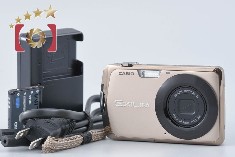 中古】CASIO カシオ EXILIM EX-Z330 ゴールド コンパクトデジタル