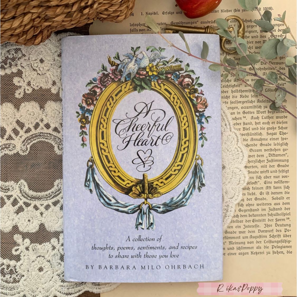 ヴィンテージ 洋書 絵本 1991年 『Cheerful Heart 』詩と名言集