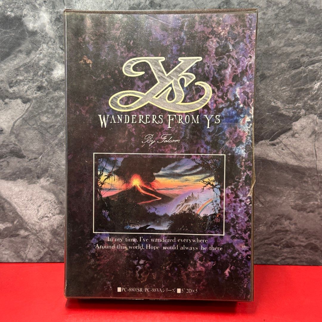 □イースIII ～ワンダラーズ フロム イース ～ PC-8801 SR/VAソフト