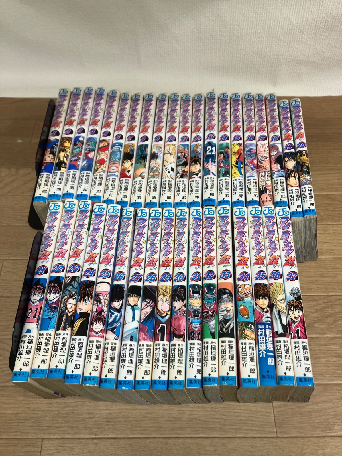 ☆①アイシールド21 1～37巻 コミック全巻セット 村田雄介 《HY24N
