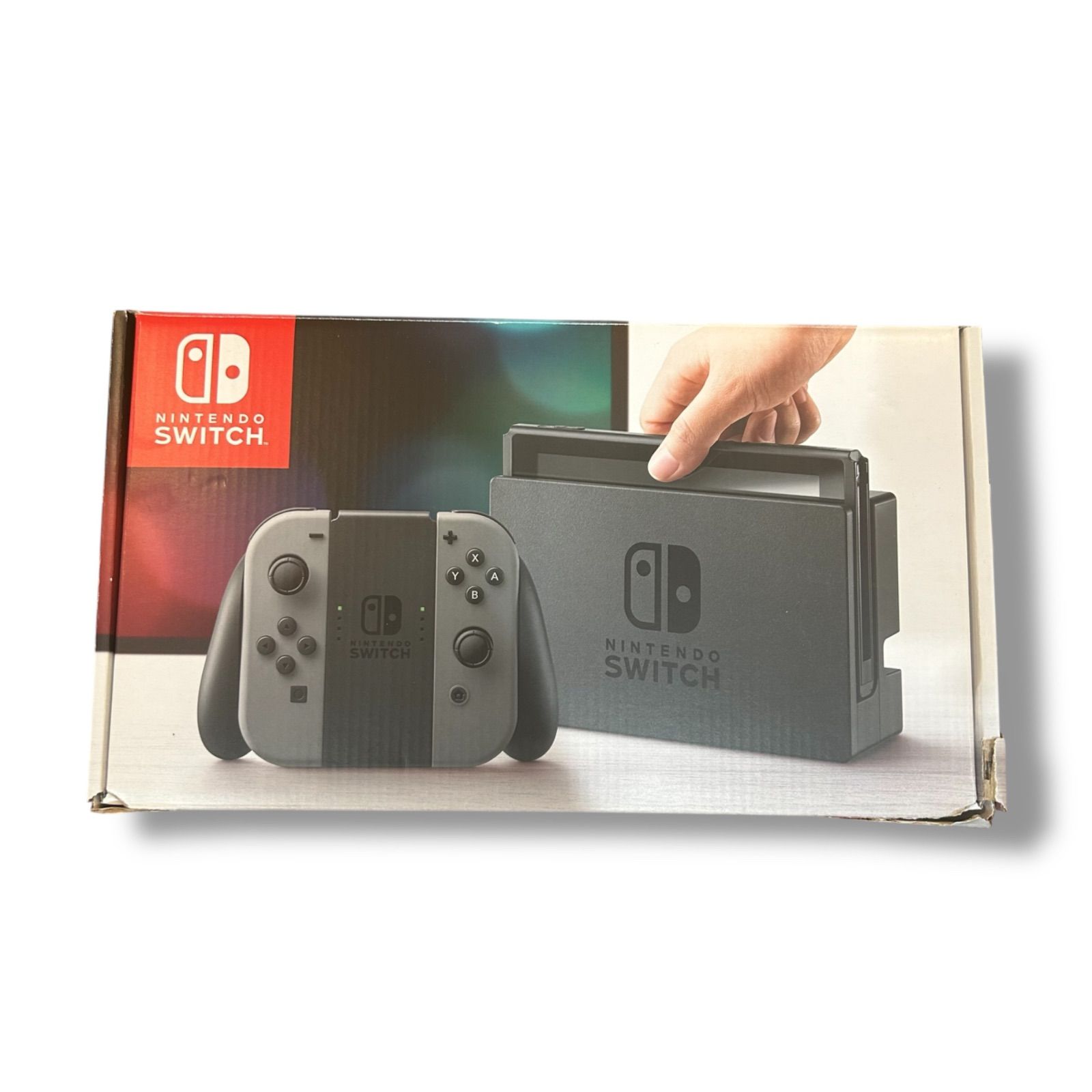 Nintendo Switch JOY-CON グレー 本体 HAC-S-KAAAA - メルカリ