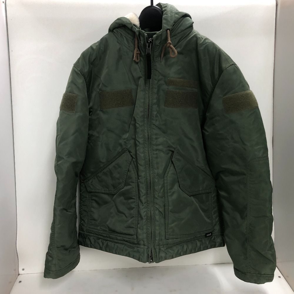 02w23059 ショット schott 中綿ジャケット カーキグリーン L ベトナム