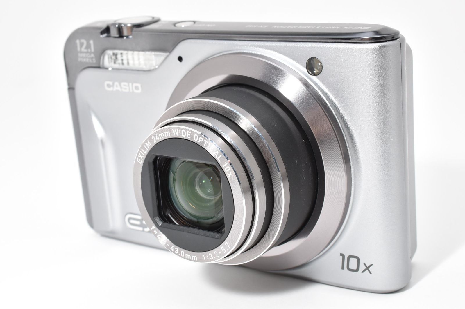 美品・完動品】CASIO EXILIM EX-H10 シルバー 電池持ち1000枚撮影 広角
