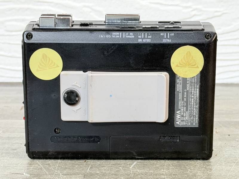 AIWA HS-J370 ステレオラジオカセットレコーダー アイワ オート
