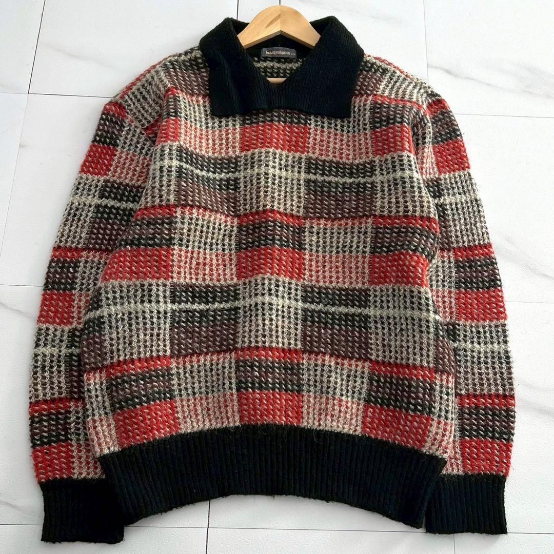 極美品 ISSEY MIYAKE MEN イッセイミヤケメン 筆タグ 1980s 1980年代