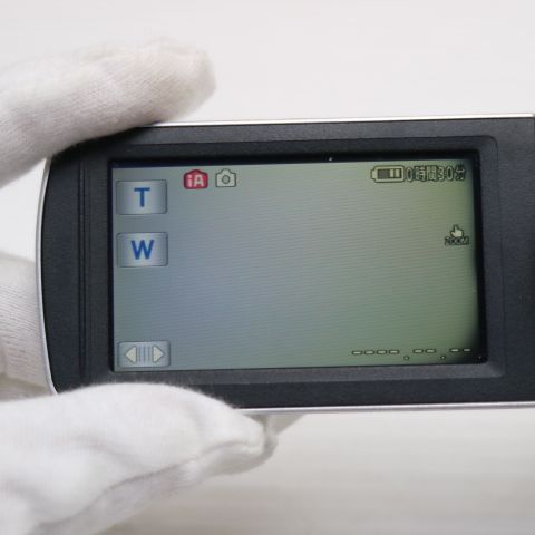 美品 HDC-TM45 クリアホワイト 即日発送 Panasonic デジタルビデオ