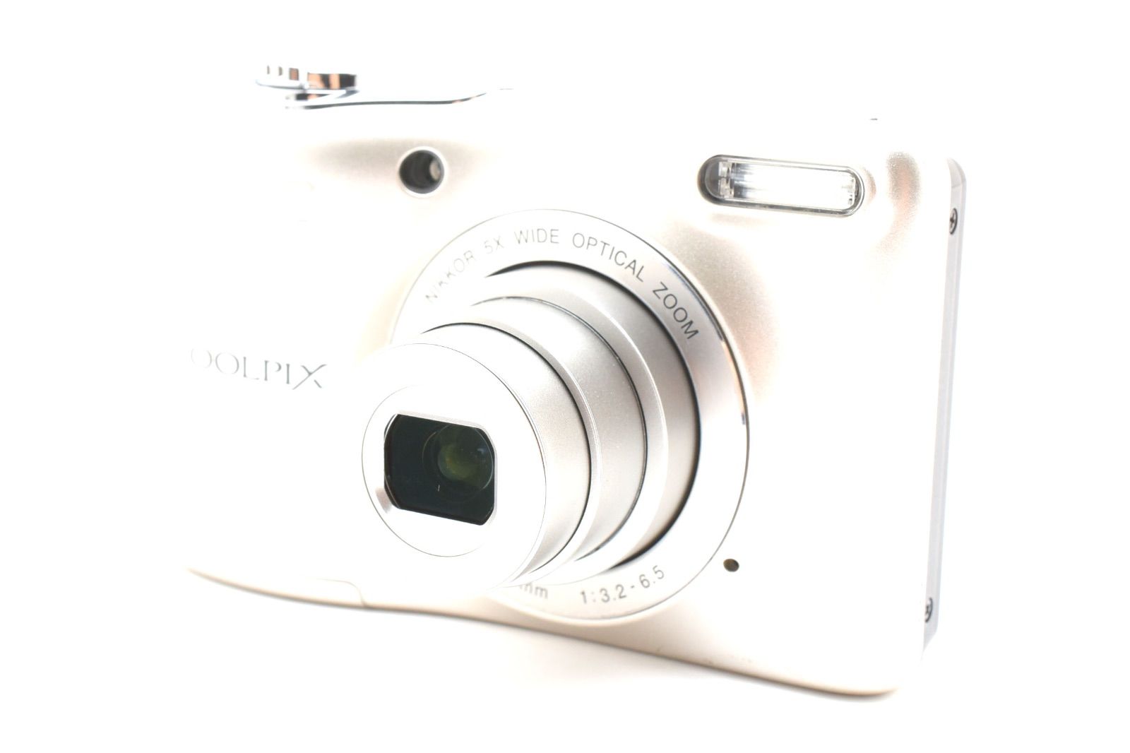 ニコン Nikon COOLPIX L32 シルバー SDカード付き - メルカリ