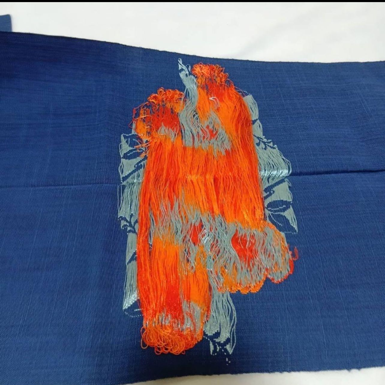 正絹 麻混 羅 帯 名古屋帯 タ32 - メルカリ