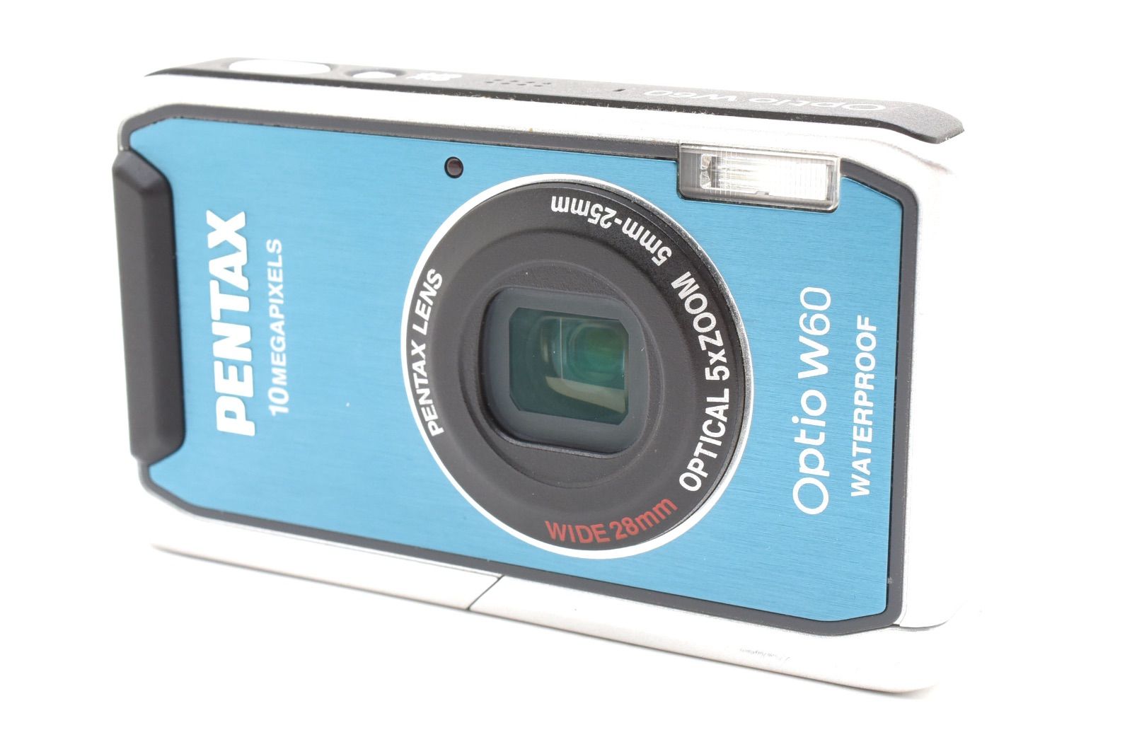 ペンタックス PENTAX Optio W60 オーシャンブルー SDカード付き - メルカリ