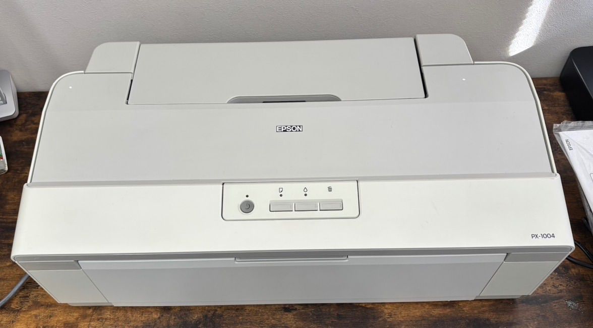 EPSON PX-1004 インクジェットプリンター ジャンク 通電確認済み