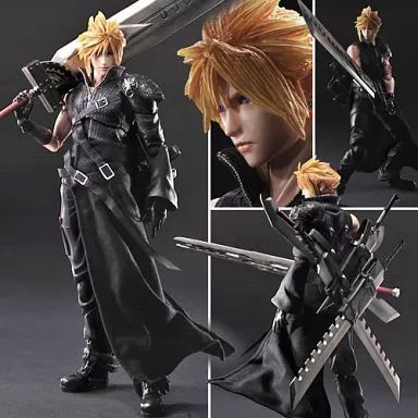 中古】フィギュア PLAY ARTS改 クラウド・ストライフ 「ファイナル