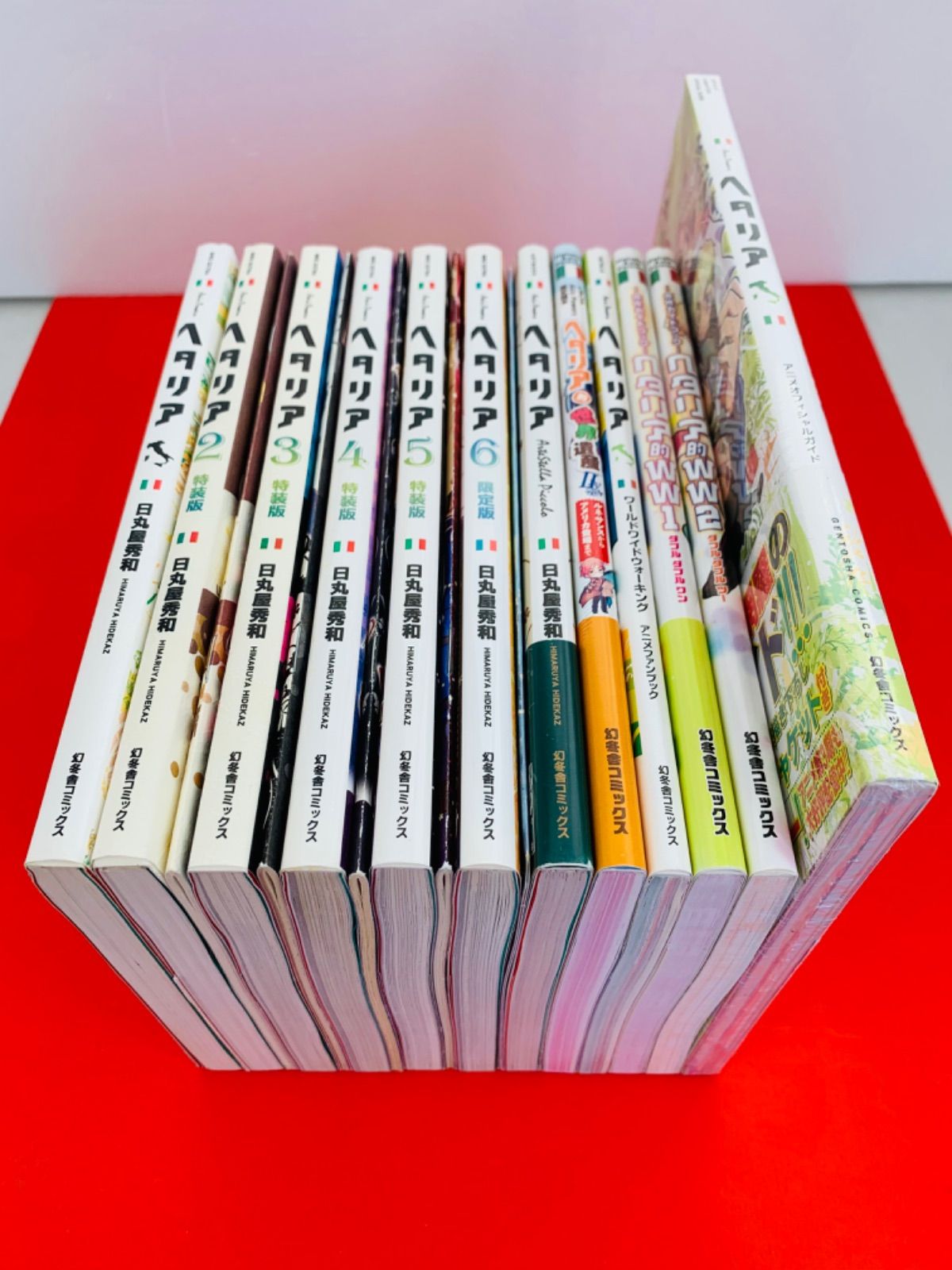 ヘタリア 特装・限定版1-6巻・全巻完結セット＋関連本6冊 i - メルカリ