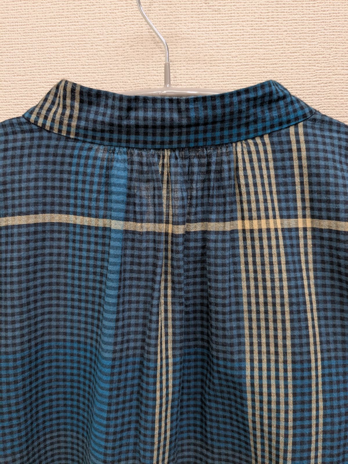 2025SS パラスパレス PAL'LAS PALACE インディゴ ローン チェック