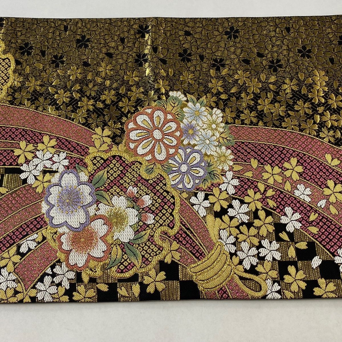 袋帯 袋帯 秀品 六通 正絹 美品 袋帯 美品 秀品 六通