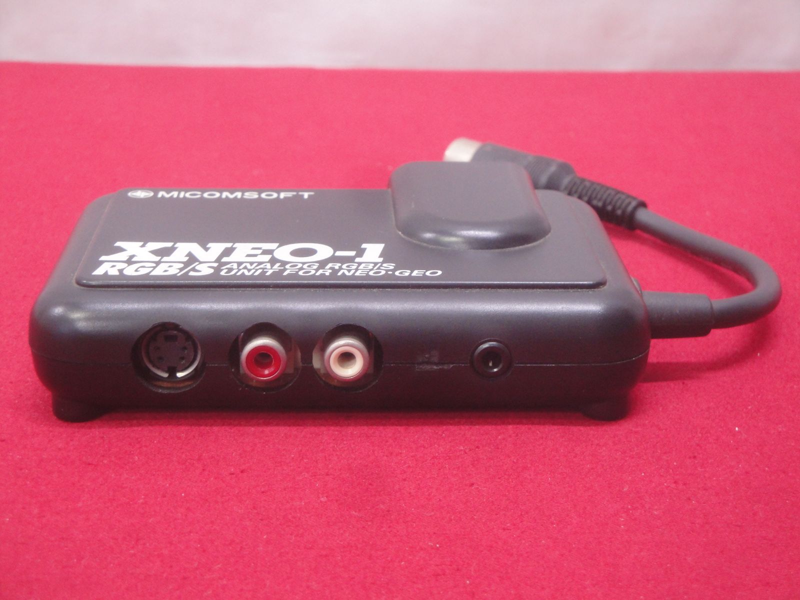 箱付き希少・D-Sub 15ピン変換コネクタ付】ネオジオ用 アナログ RGB/S