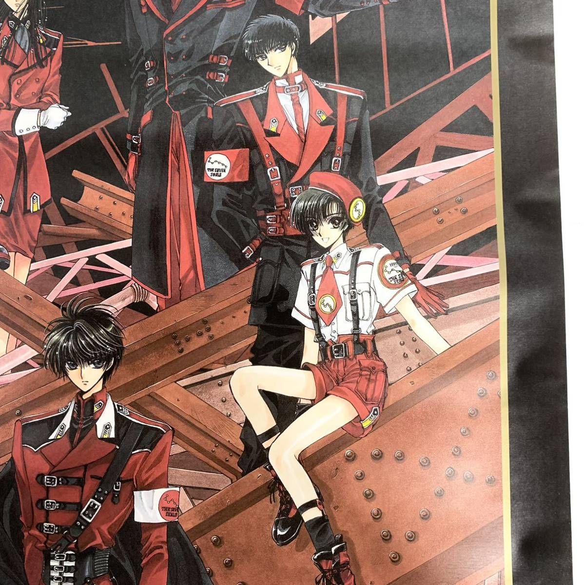 希少】CLAMP アクエリアンエイジ B2 販促用ポスター アクエリアン