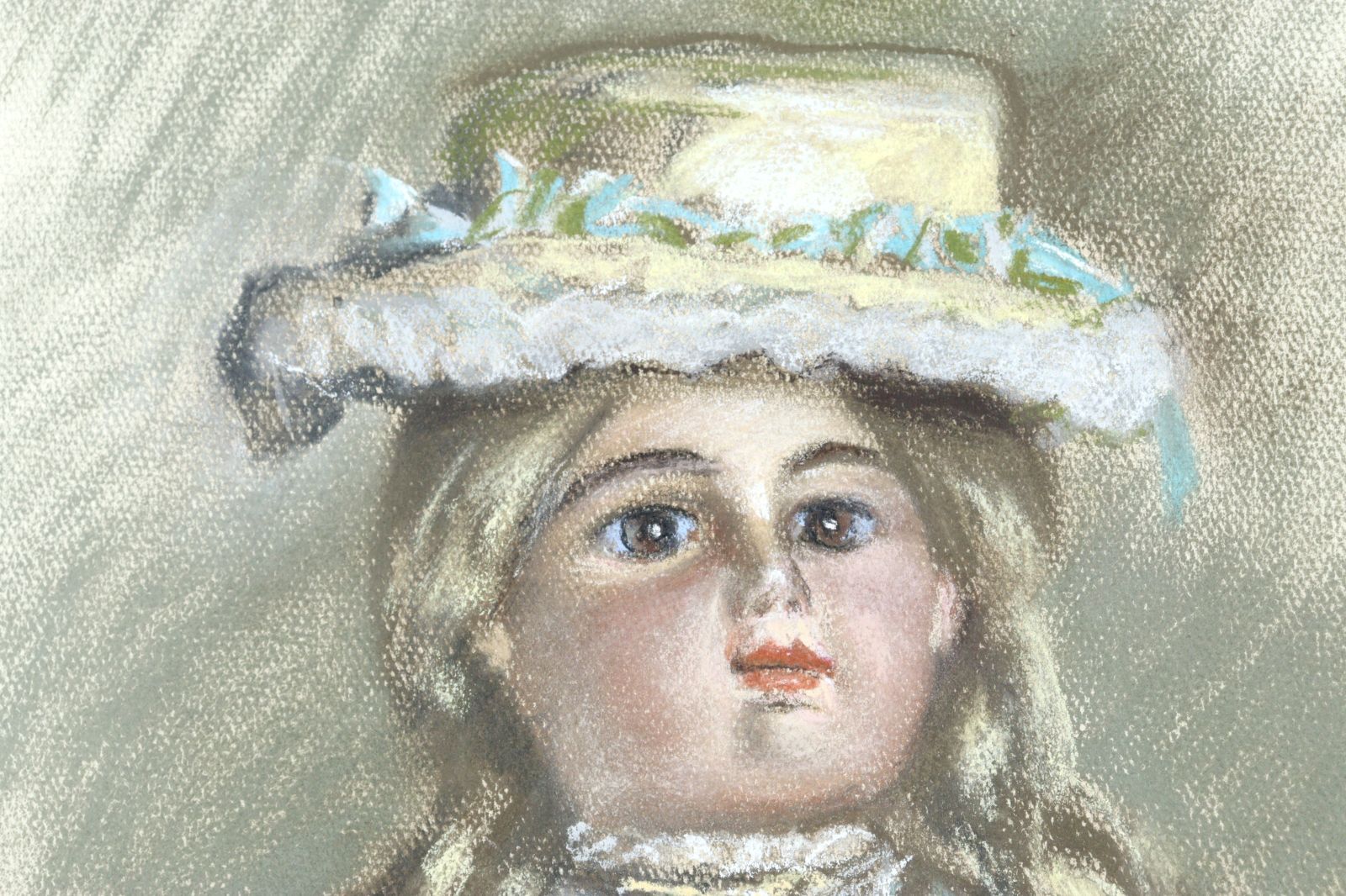 田村孝之介 「お人形」肉筆パステル画10号 古美術 楾 G315-T - メルカリ