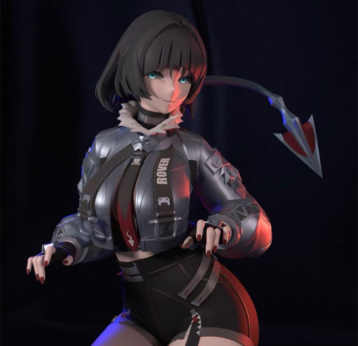 1/4 ガレージキット フィギュア 未塗装 ゼンゼロ ジェーン・ドゥ 43cm