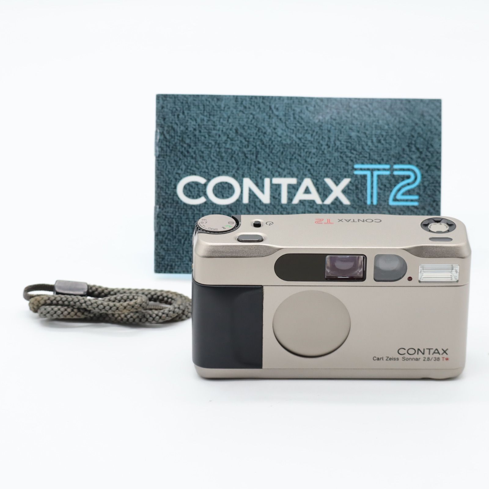 Contax T2 チタンクローム Carl Zeiss Sonnar 2.8/38 T* 高級