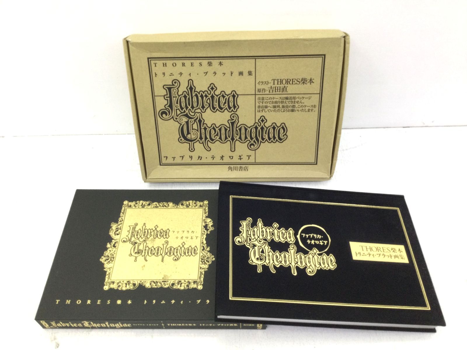ファブリカ・テオロギア THORES柴本 トリニティ・ブラッド画集 初版