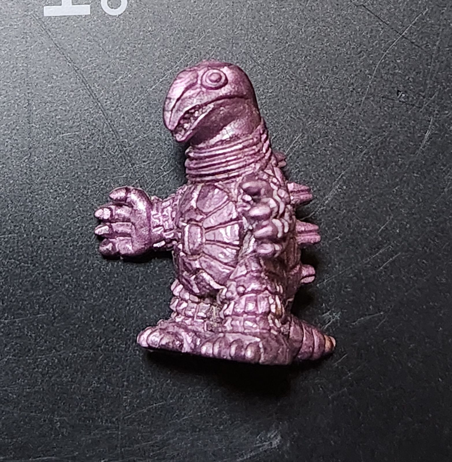 専用 ミニトータス パープルメタリックカラー 怪獣消しゴム - メルカリ