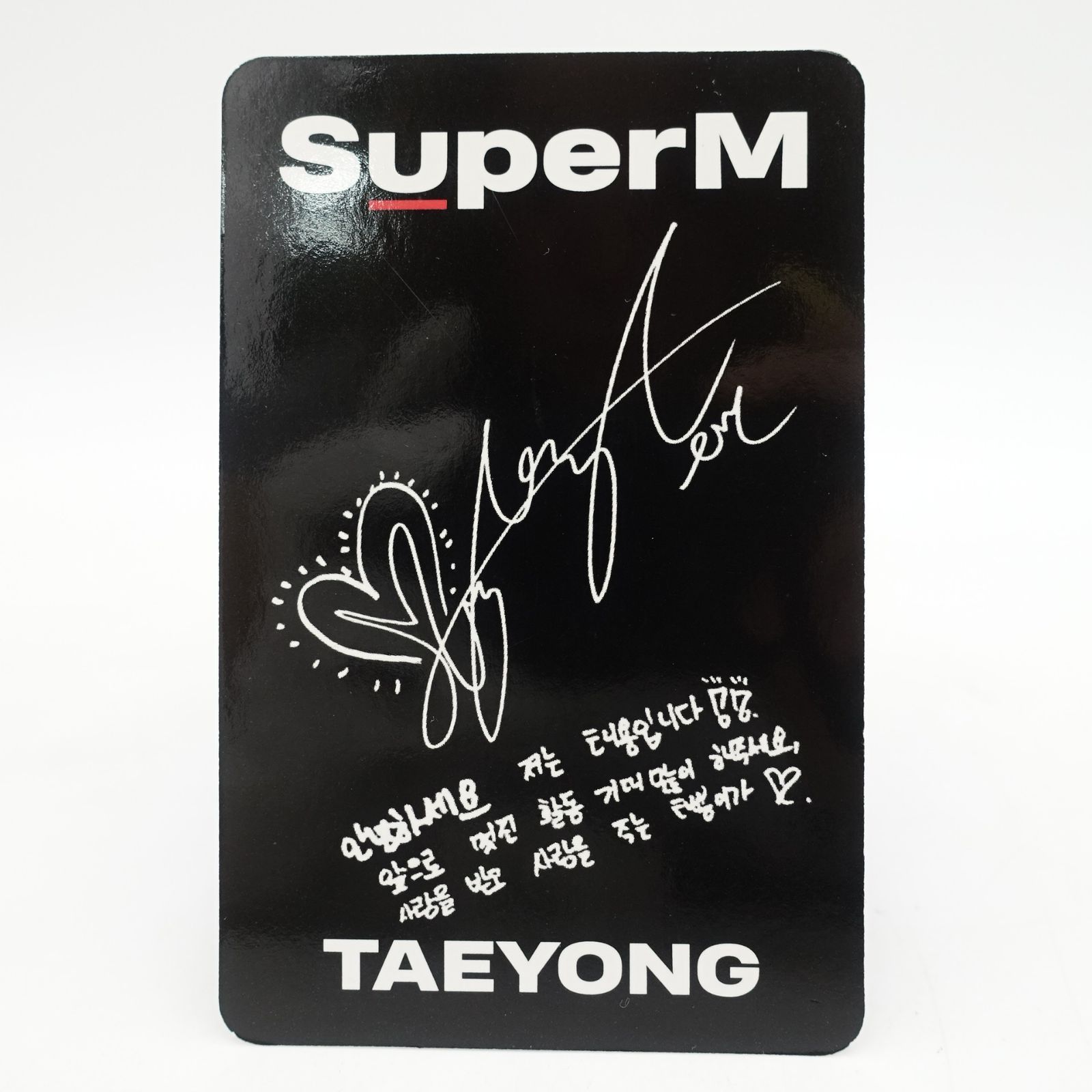 SuperM テヨン フォトスタンプ トレカ NCT SuperM テヨン スタンプ