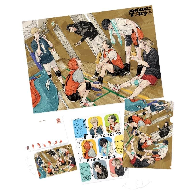 3点セット 古舘春一描き下ろし！！ ハイキュー!! 〜東京遠征2013夏