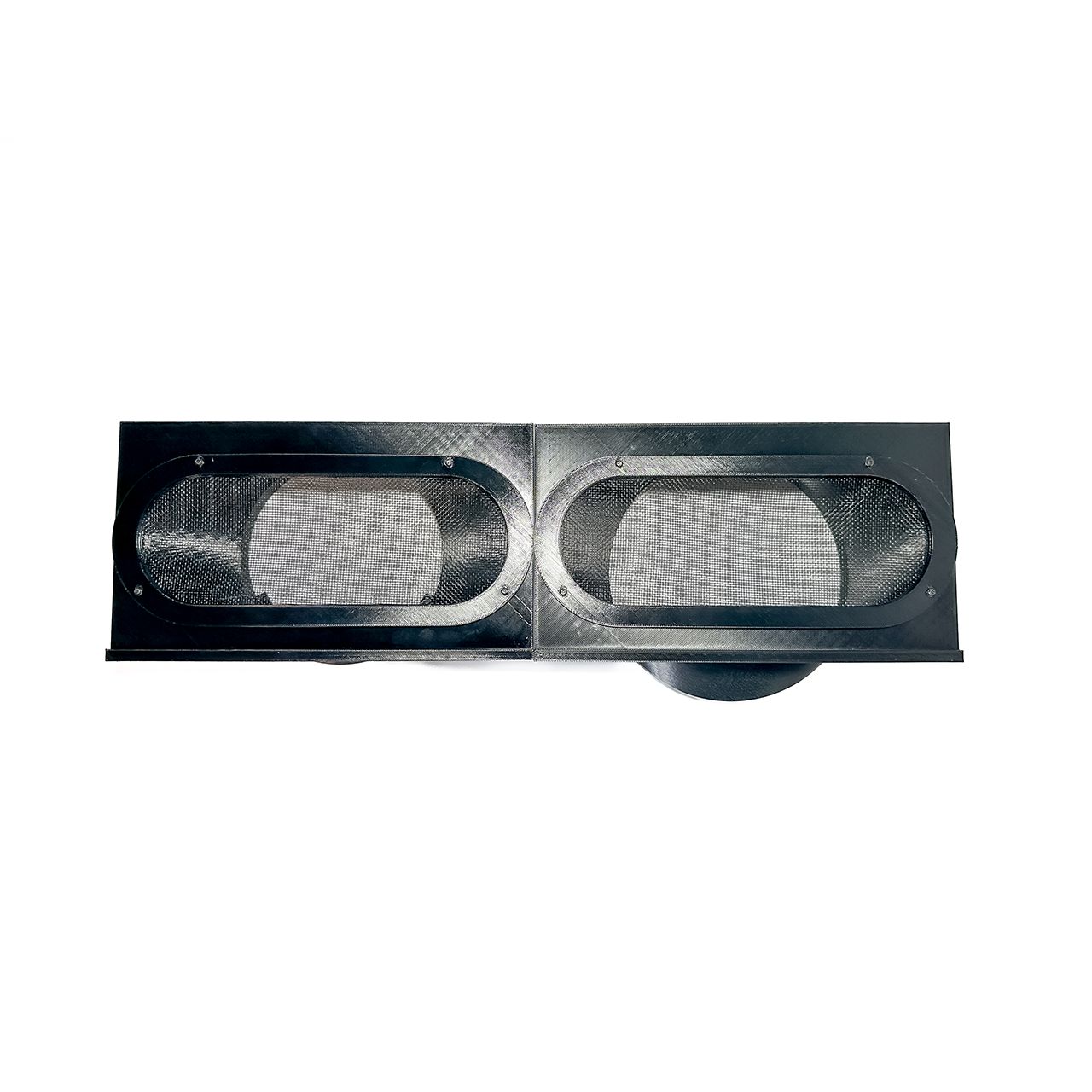 EcoFlow WAVE3 WAVE2】自作排気吸気ダクト ネット付き エコフロー