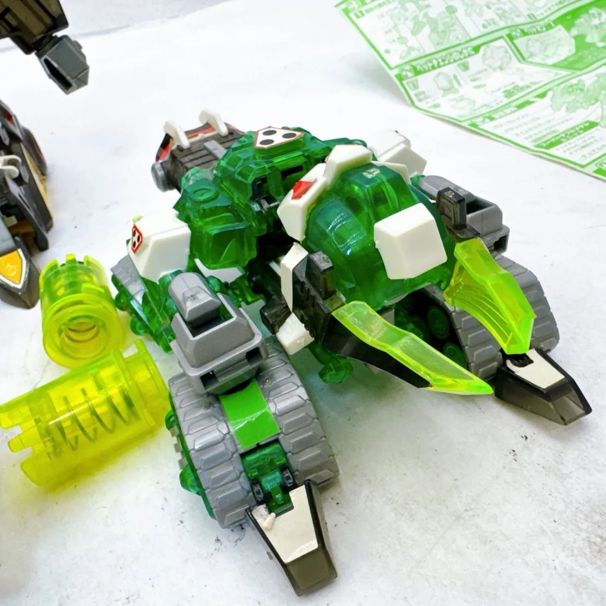 TAKARA ビーダマン爆外伝V ビーダキャリバー クリアバージョン 1999