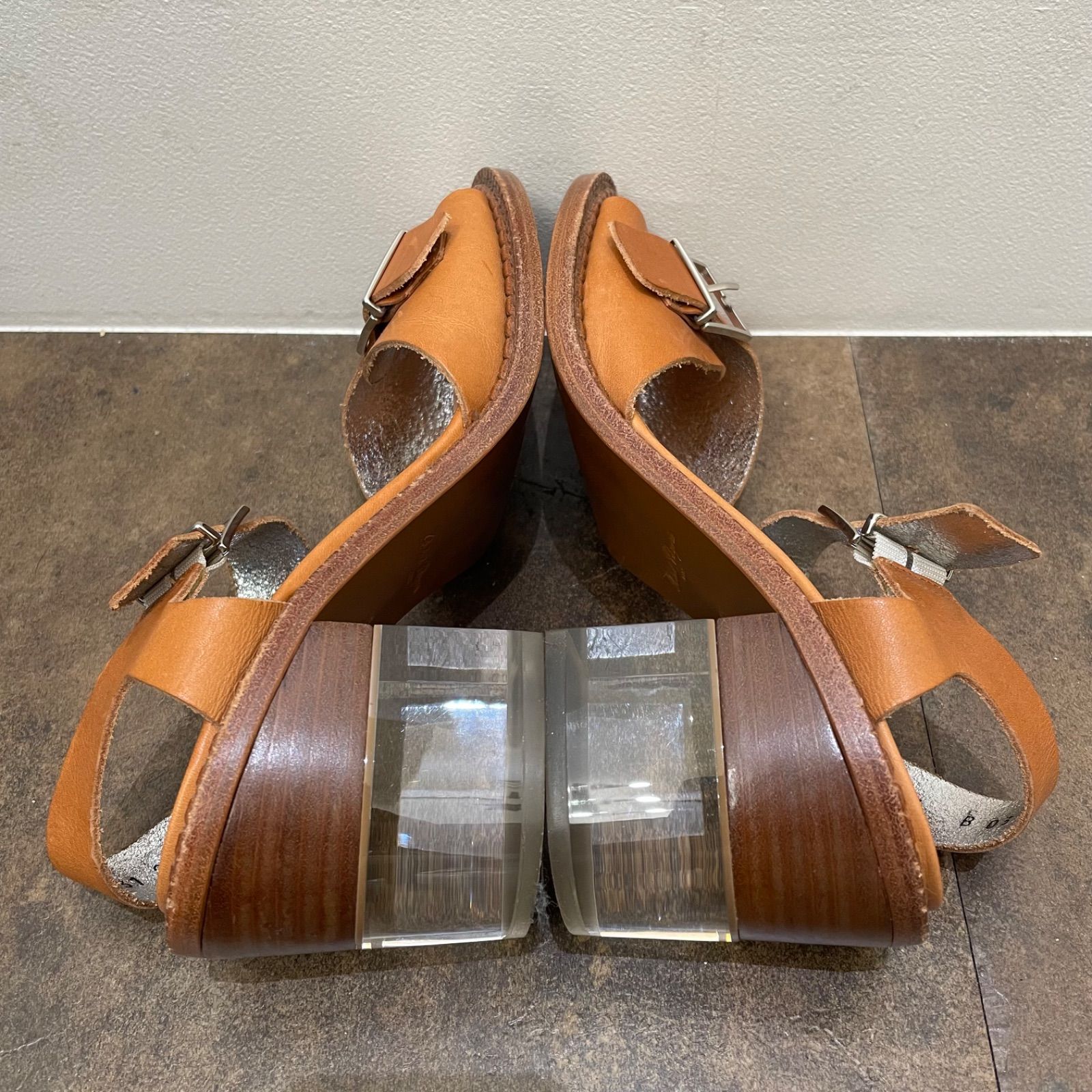 CLERGERIE プラットフォームサンダル 36 CLERGERIE プラットフォーム