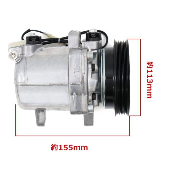スズキ キャリイ トラック DA63T DA65T エアコンコンプレッサー AC