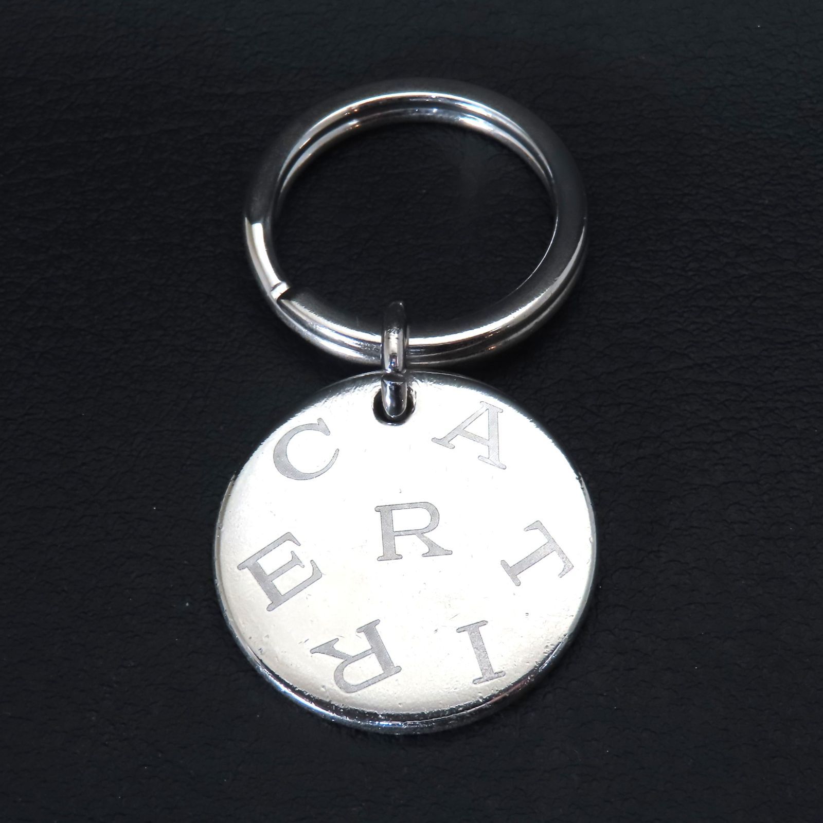 CARTIER カルティエ キーリング キーホルダー ステンレススチール