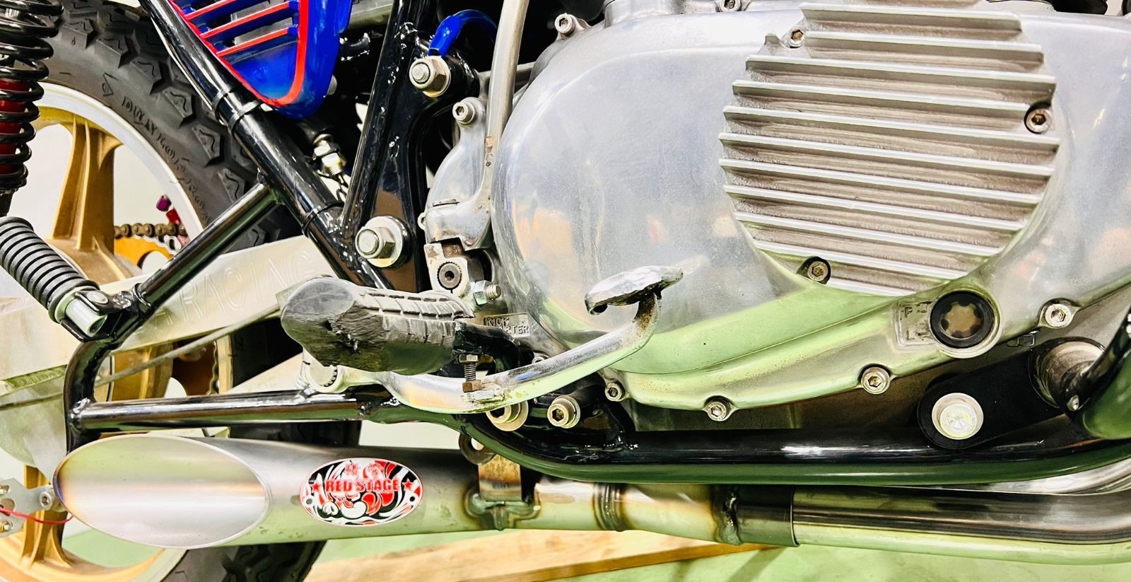 三協オート八木スペシャル改 限定品富士プレート八木カット メッキ gs