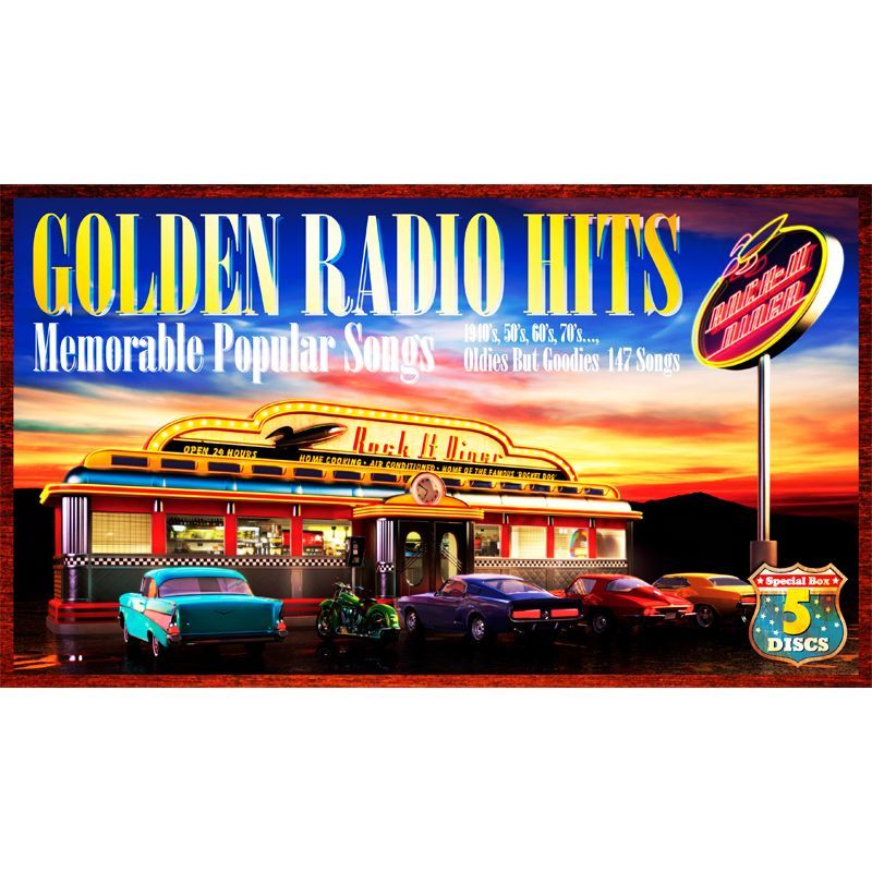 新品】ゴールデン・ラジオ・ヒッツ ～想い出の洋楽ポップス CD5枚組 全