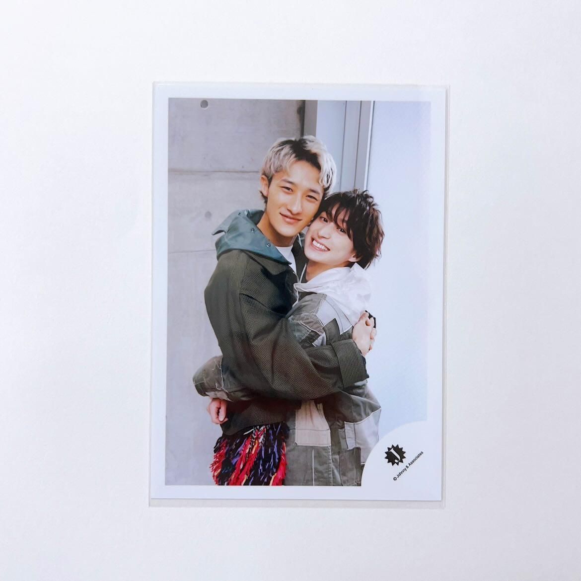 岩本照 佐久間大介 公式写真 1枚【SN02】ジャニアイ いわさく 6人時代